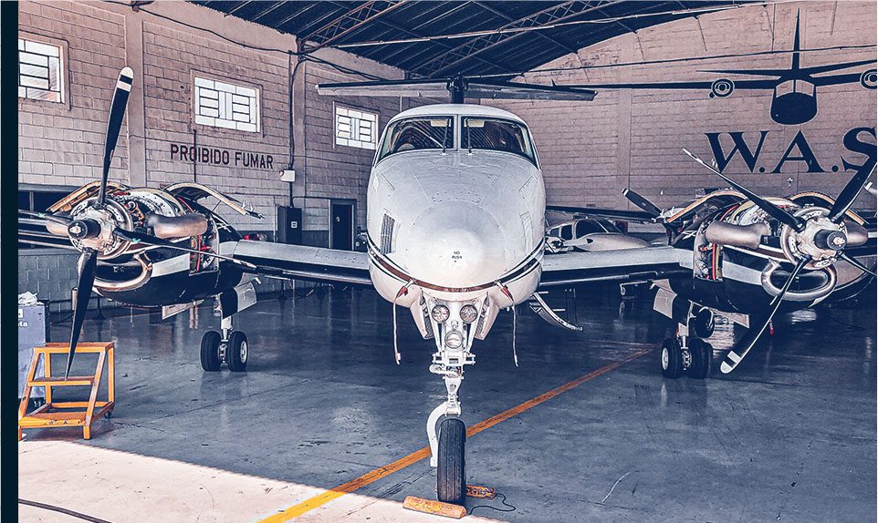 Was Aviação, Manutenção de aeronaves, aeronaves agrícolas, aeronaves executivas